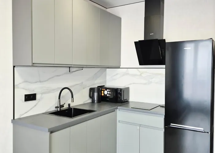 Apartment на марсельській 62 в жк острова, 1 спальня та кухня-студія